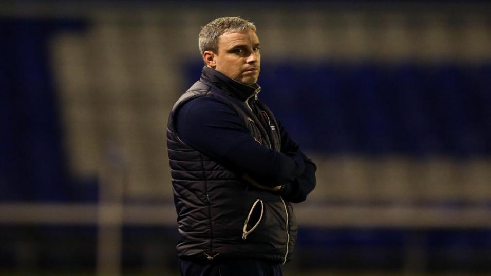 Cheltenham Town boss Michael Duff